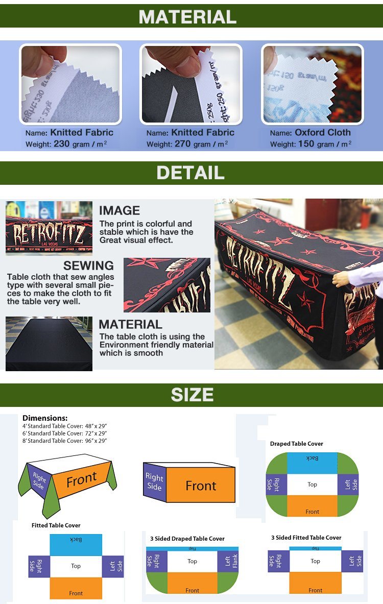 Custom Printed Wholesale Hotel Square Selling Billiard Table Cloth