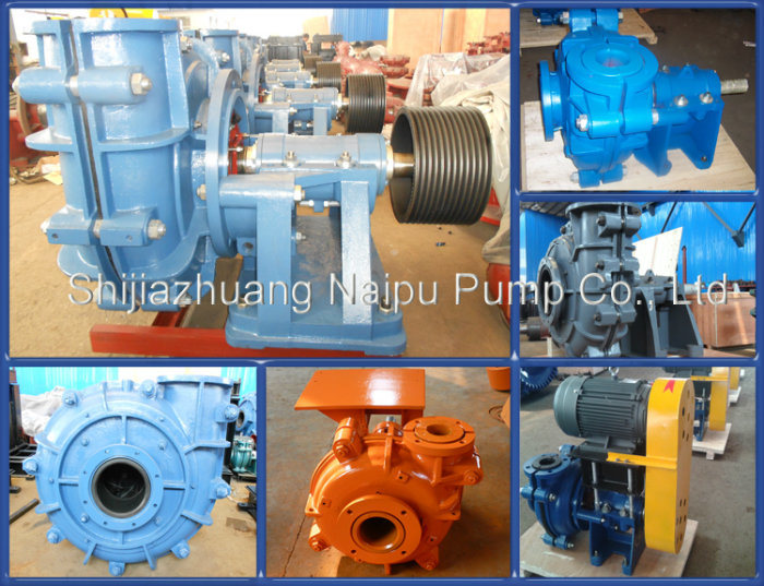 High Quality Slurry Pump Rubber Lined for The Ball Mill (25ZJR)