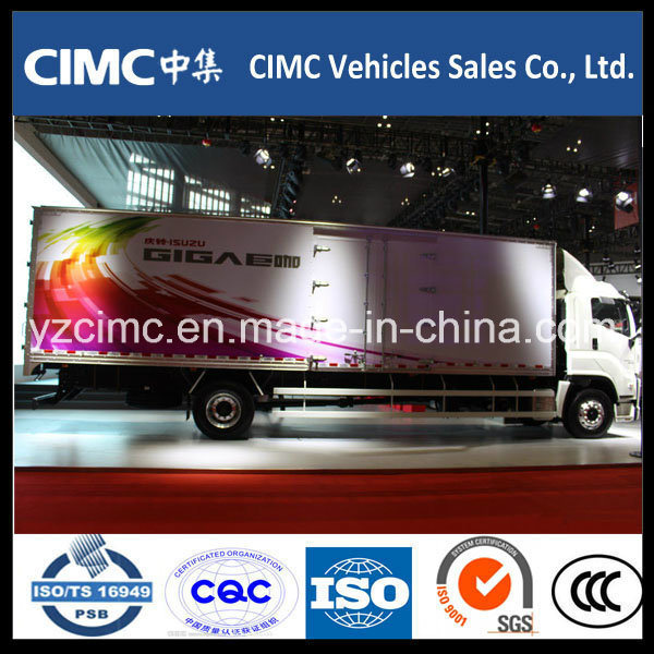 Giga Vc61 4X2 350HP Isuzu Van Type Cargo Truck Euro5