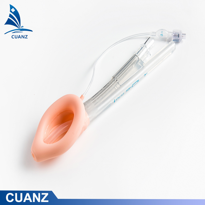 Disposable Medical PVC Reinforced Laryngeal Mask Airway Lma Tracheal Tube