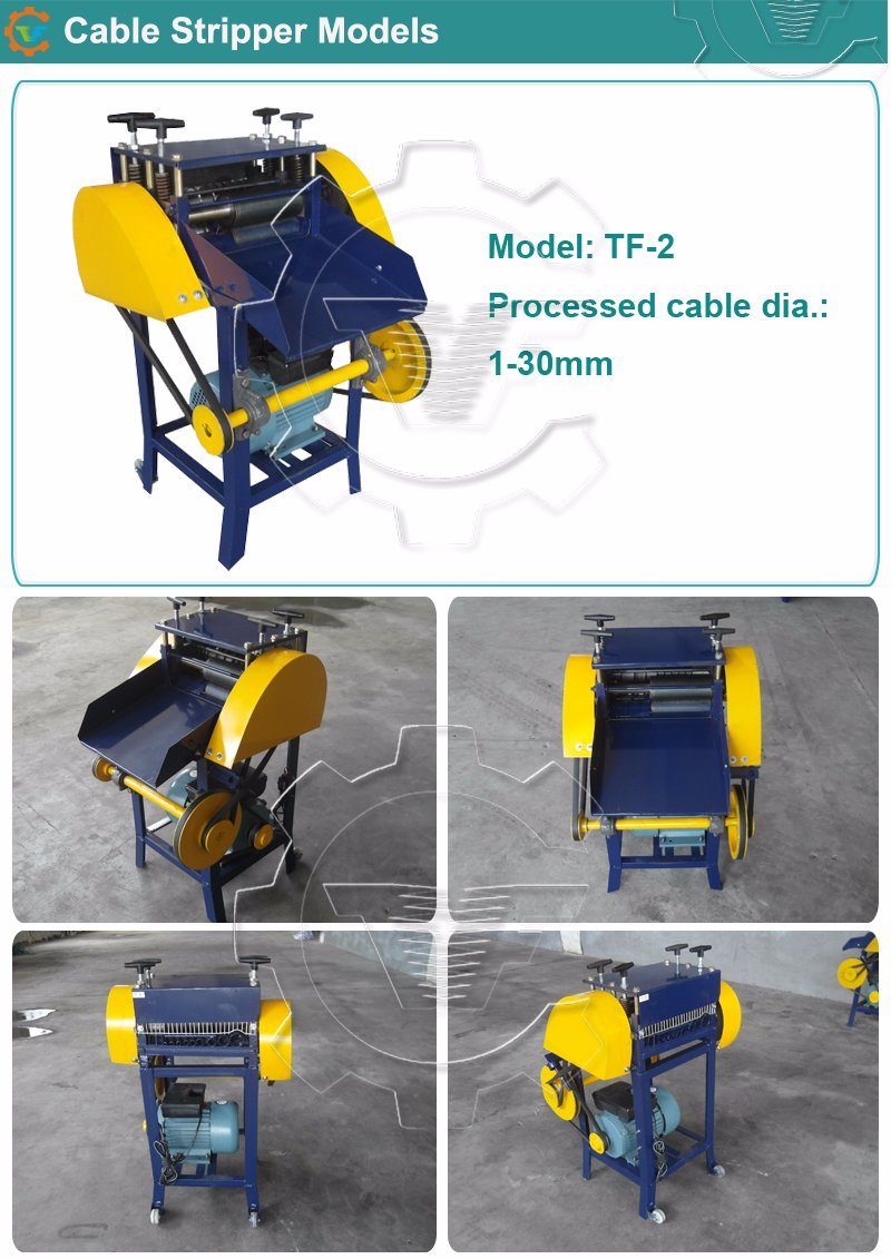 Automatic Wire Stripping Machine for Scrap Copper