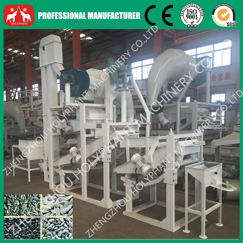 Small Capacity Complete Set of Sunflower Seeds Peeler Machine