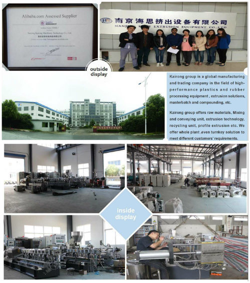 Pet/PE/PP/PA/PS Plastic Compounding Recycling Pellet Making Double Screw Extrusion Machine