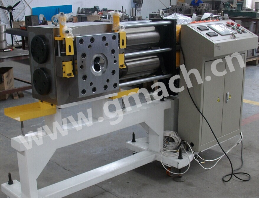 Double Piston Backflush Screen Changer with 4 Screen Cavities for Twin Screw Extruder