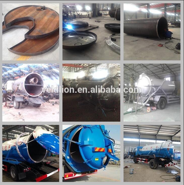 Dongfeng 6X4 Sewage Vacuum Suction & High Pressure Jetting Truck, 10, 000 Liter Sewage Suction Truck