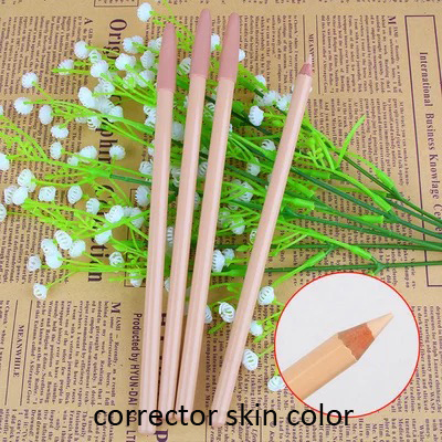 Five Colors Waterproof Eyebrow Pencil for Drawing Eyebrow/Lip Contour Before Permanent Makeup Tattoo