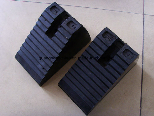 Easy Install Black Car Wedge/Wheel Chock/Buffer Block/Rubber Car Stopper