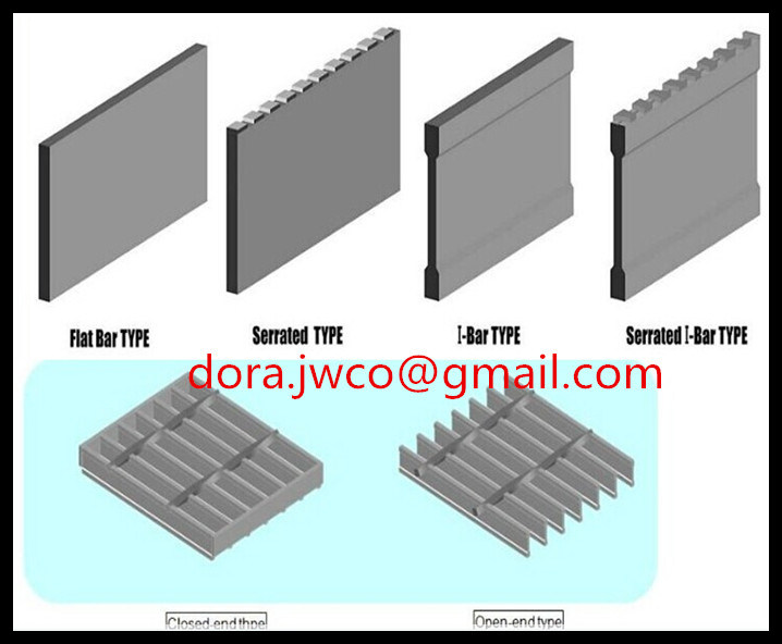 Hot DIP Galvanized Shaped Steel Grating