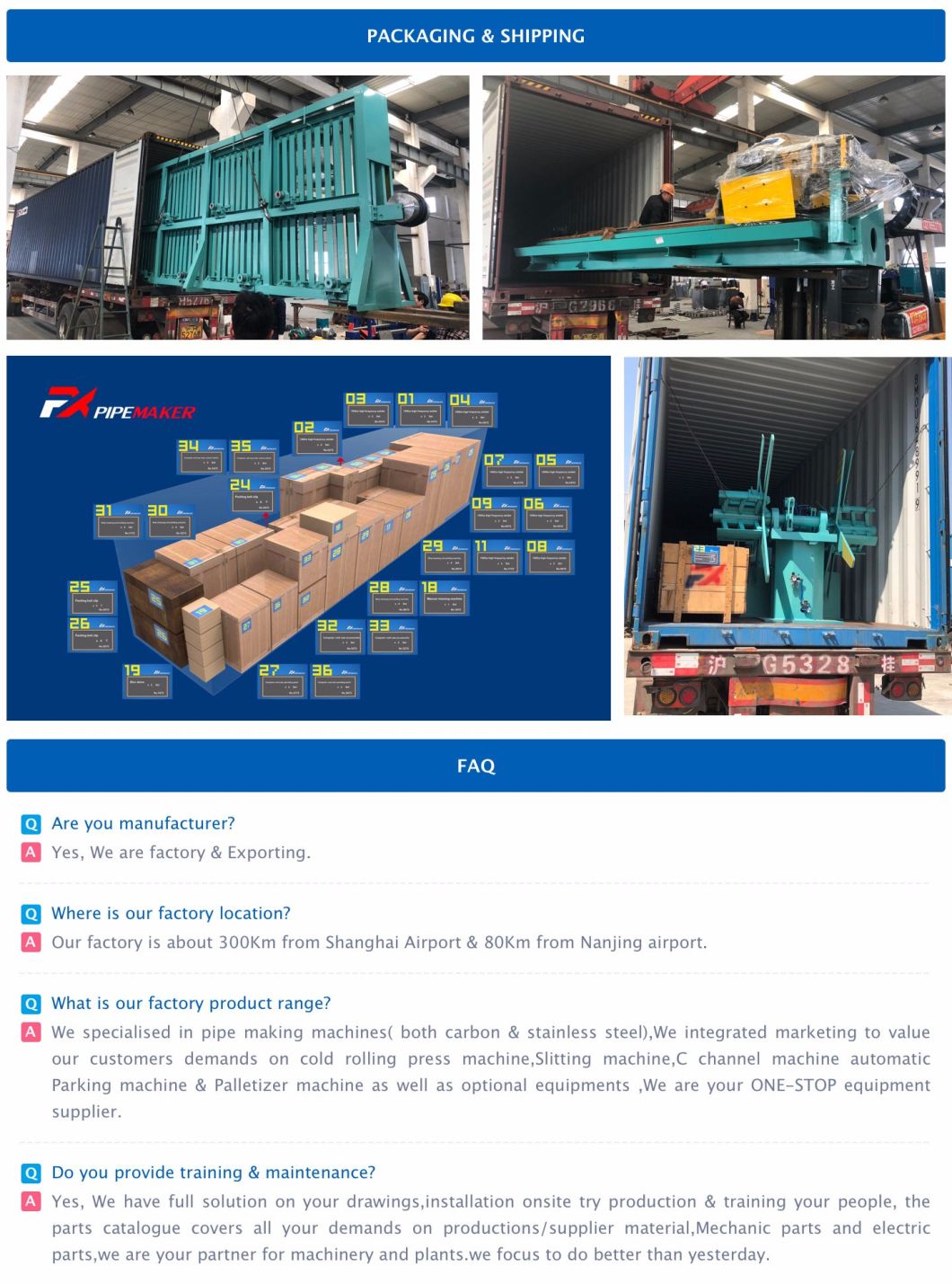 Fx76 High Frequency Welded Steel Tube Mill