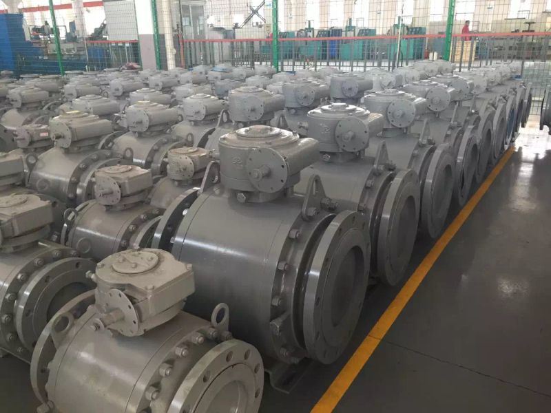 Cast Steel Trunnion Mounted Ball Valve (Q347)