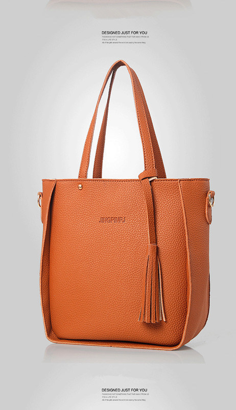 Wholesale Simple Style Lady Handbag Bag Set Ladies Bag