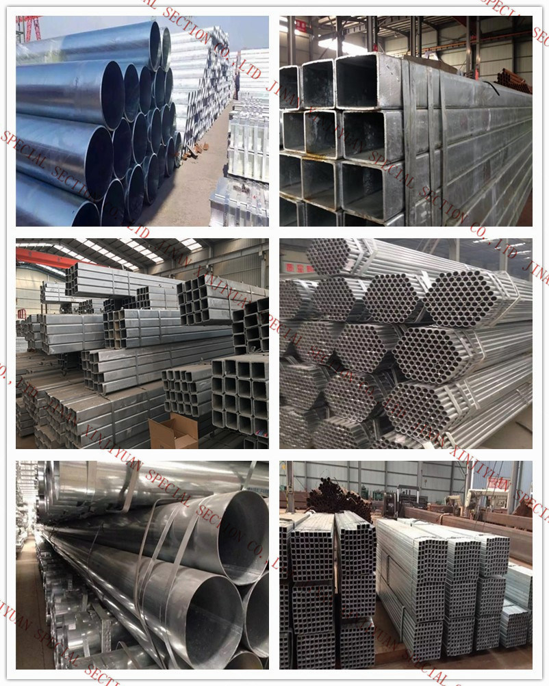 Hot Dipped Galvanized Square Pipe/ Rectangular Steel Pipe /Round Steel Pipe/ Gi Pipe