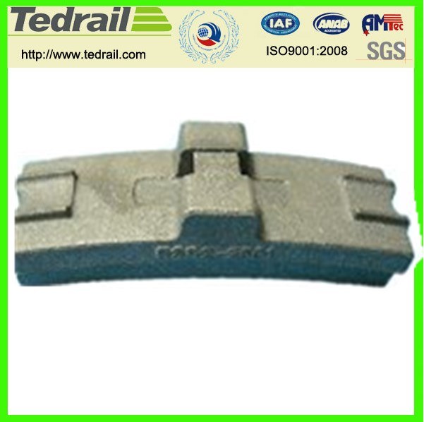 Railway Brake Shoe for Train Braking System