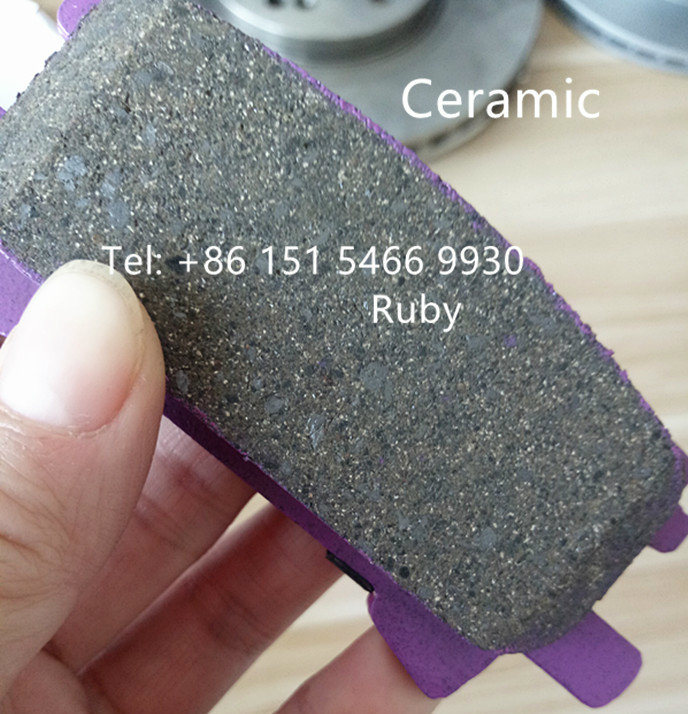 No Noise No Dust Ceramic Disc Brake Pads A688wk D2250 D996 04466-48040 for Toyota Rx350