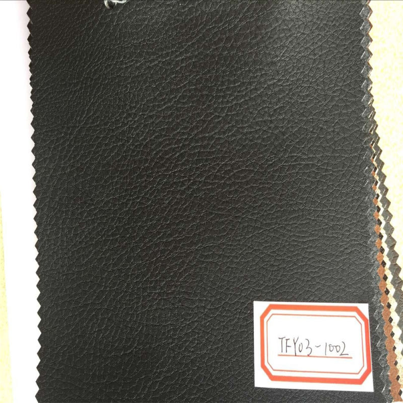 Synthetic PU Leather for Furniture Making Hx-F1701