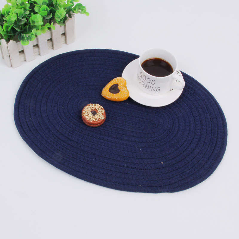 Latest Kitchenware Anti-Heated Fashion House Fitting Cotton Placemat