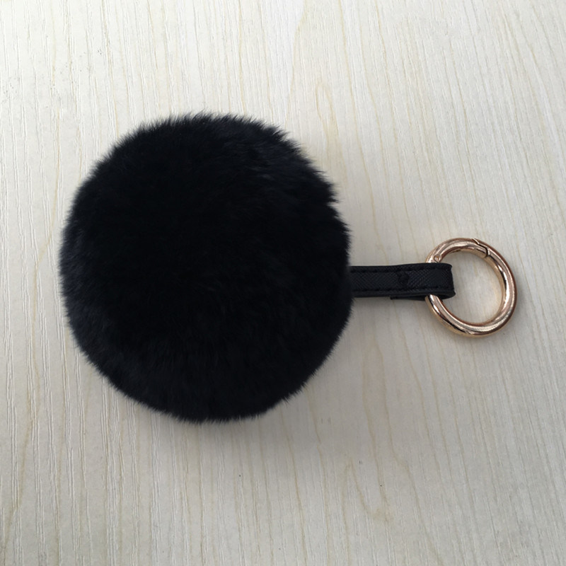 Fancy Faux Fur POM Key Rings Fur Keychain POM Balls