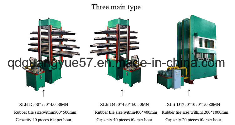 Rubber Tile Making Used Moulding Machine for Sale
