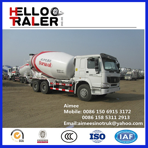 China 6X4 12m3 Mixer Cement Truck/ 10m3 Concrete Mixer Truck