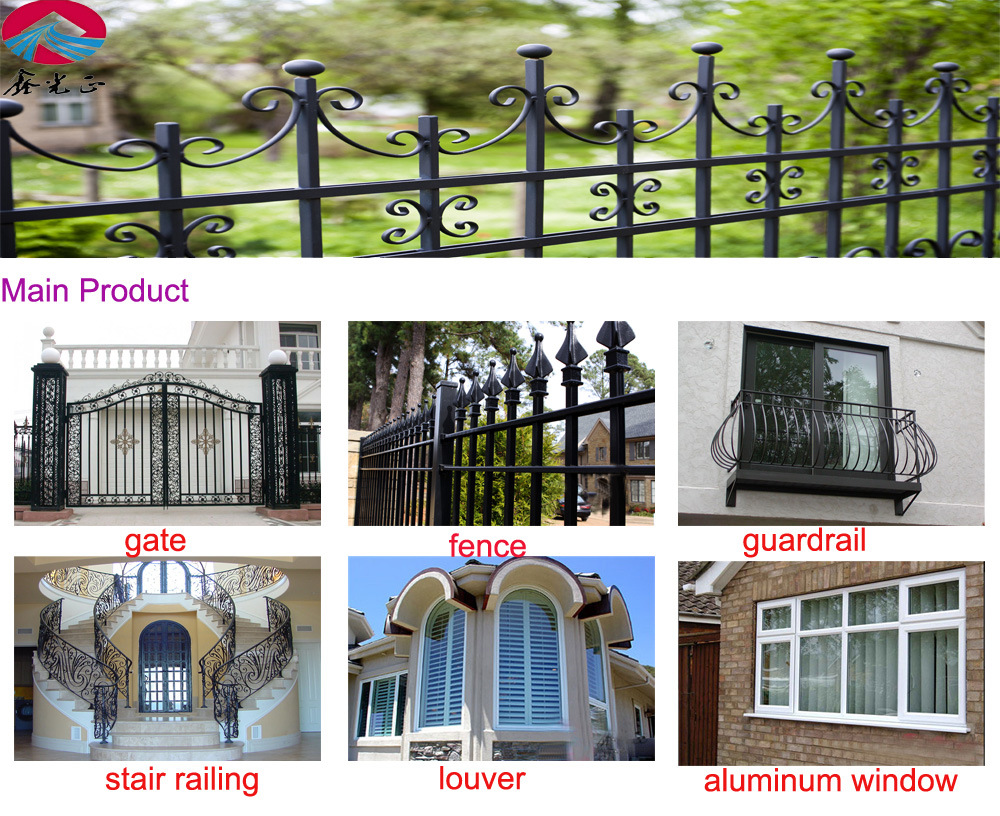 Beautiful Wrought Iron Fences for Garden