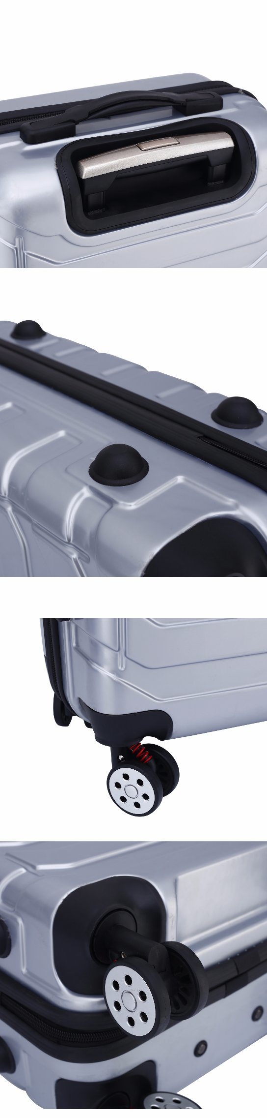 Hot Sale Aluminum Trolley Handle Luggage (XHP096)