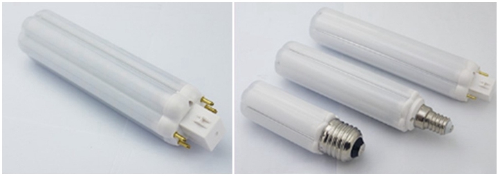 Dimmable LED Plug Light 8W 2835SMD 4pins G24 Corn Light