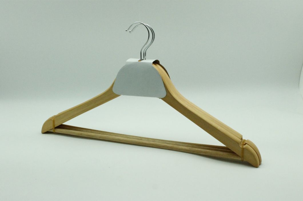 Packed Wooden Hanger Regular Style Wooden Clothes Hanger