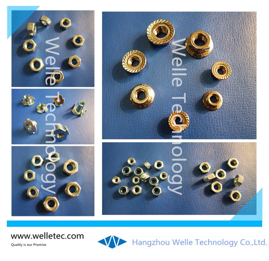 Nut, Fastener Parts, Fitting Parts for General Industry Using, Customized