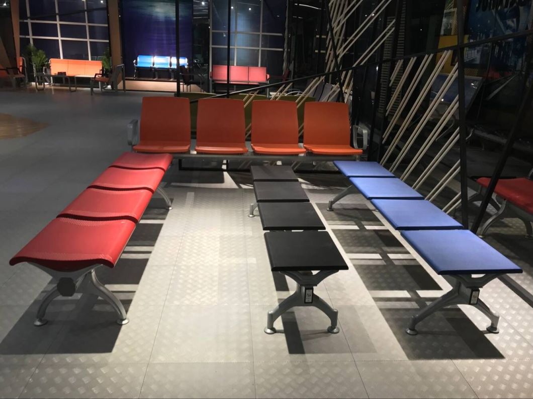 Steel Waiting Room Chairs for Airport Hospital Office Waiting Bench (THR-YC-B02B)