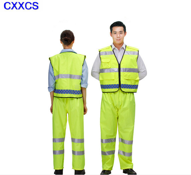 Police Security Guard Reflective Jackets