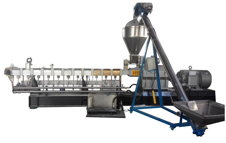 Haisi Extrusion Plastic Granulator Machine Twin Screw Extruder