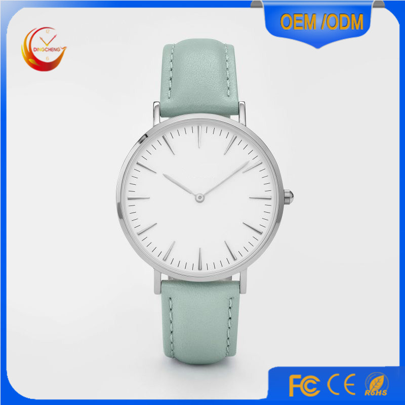 Promotion Sport Stainless Steel Fashion Lady Men's Brand Quartz Wrist Watch