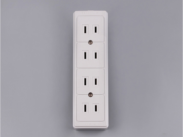 220V Smart Design Cheap 3 Outlet Universal Power Strip