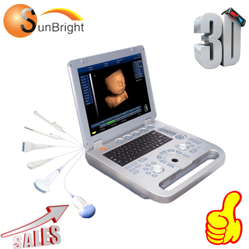 Medical Portable Digital 3D Ultrasound Scanner Sun-800d