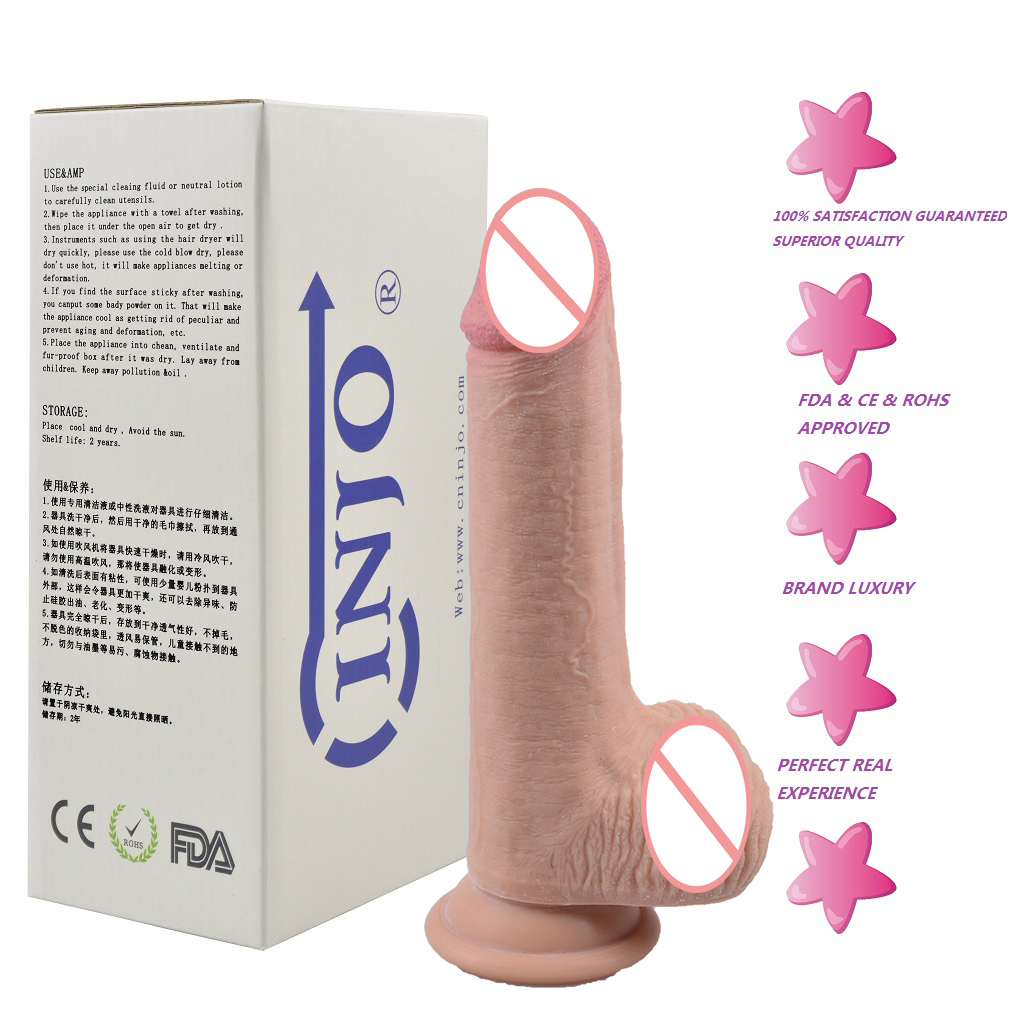 Top Quality Dildo with Strong Suction Cup Realistic Penis, Soft Silicon Rubber Big Huge Giant Dildo, Penis Lesbian