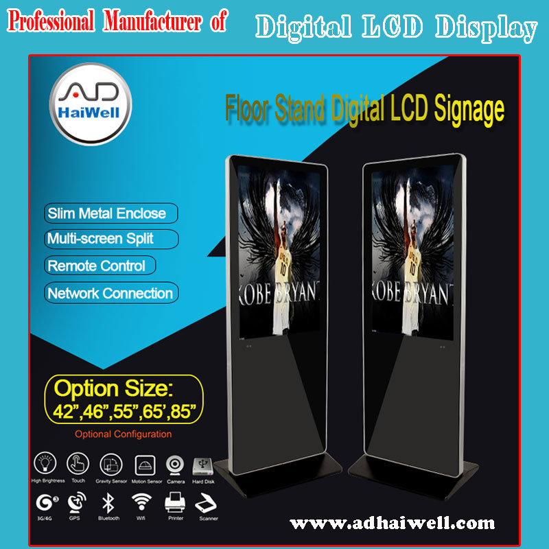 Digital Signage LCD Panel Displays LCD Screen Ads Players Android Touching Digital LCD Display