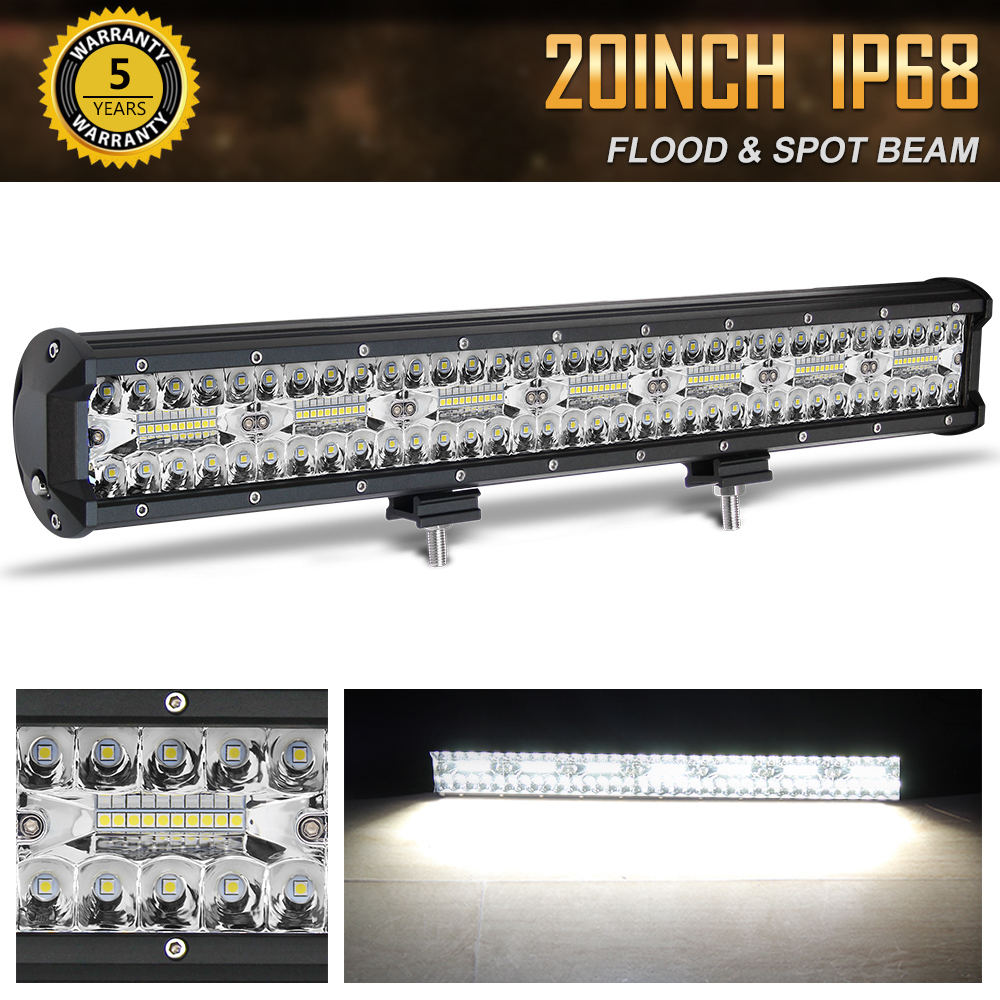 Combo Beam Triple Row 20inch 4X4 Offroad LED Light Bar