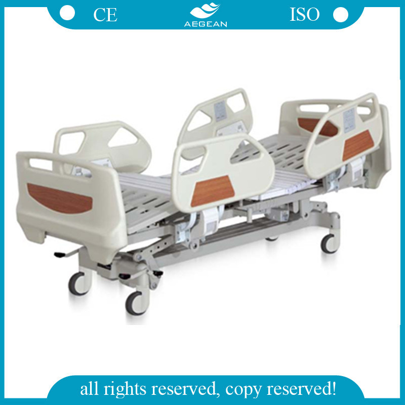 AG-By004 Hot-Sell Durable Hospital ABS CE Approved Patient Electric Bed