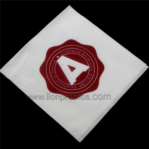 Custom Printing Hotel Restaurant Dust Free Airlaid Napkins