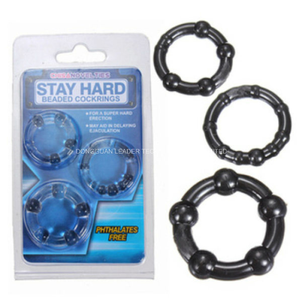 Male Sex Products Stay Hard Donut Penis Cock Rings