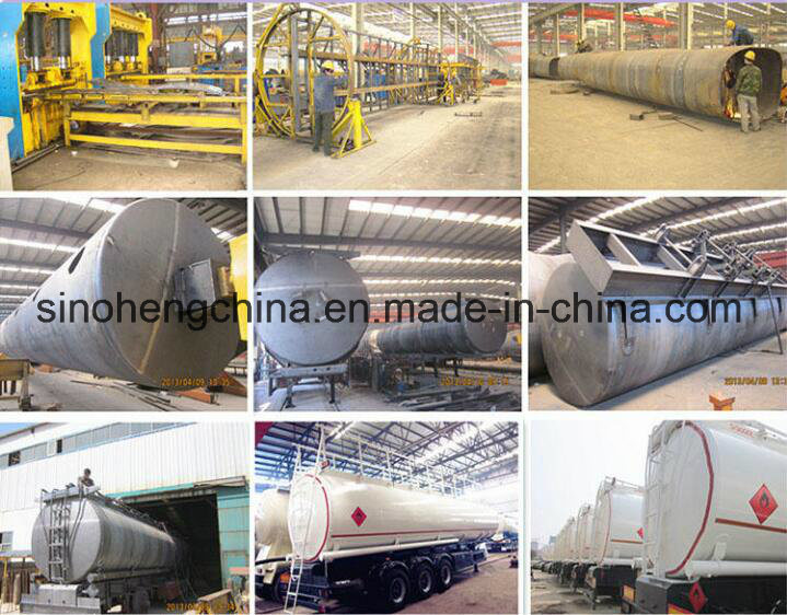 China Factory Price Bulk Cement Tanker Semi Trailer for Sale