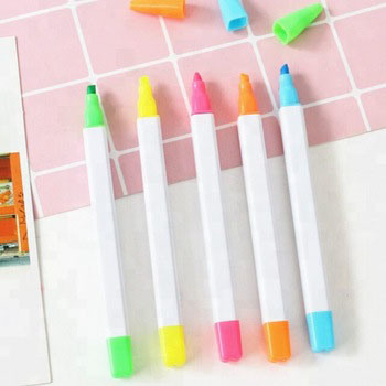 Set 3 Mini Highlighters with Sticky Note, Highlighter with Note and Phone Holder, Promotional Gift Highlighter with Note and Phone Holder