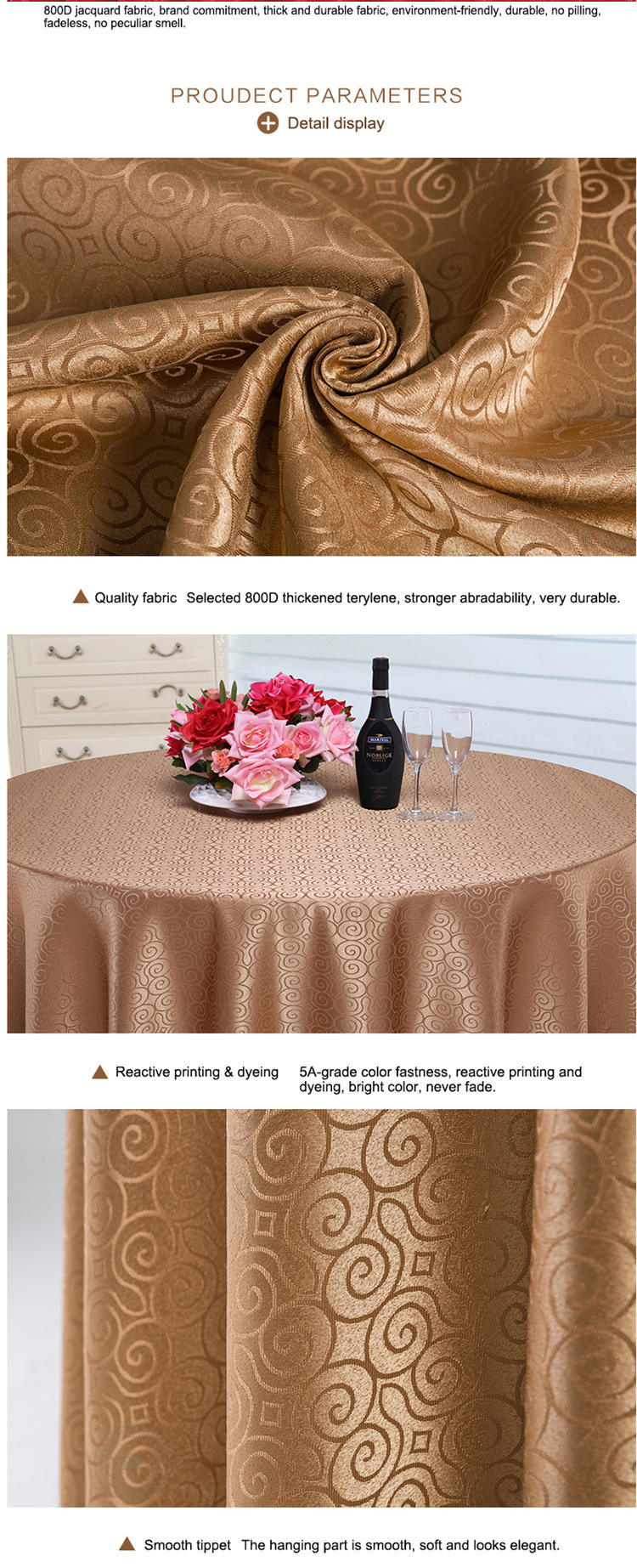 Hot Sale Pintuck Taffeta 120 Round White Table Cloth