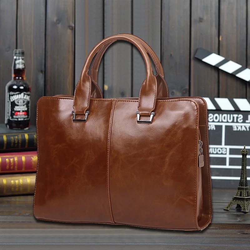 Men Notebook Laptop Bag Shoulder Bag Business Computer Briefcase