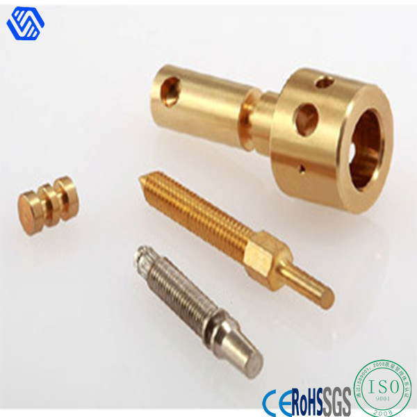 Precision Brass Nut Lather Turning Part Round Insert Nut