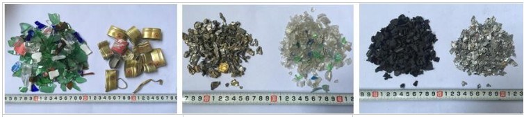 Eddy Current Nonferrous Aluminium Caps and Rings Separator for Plastic (PET) Flakes