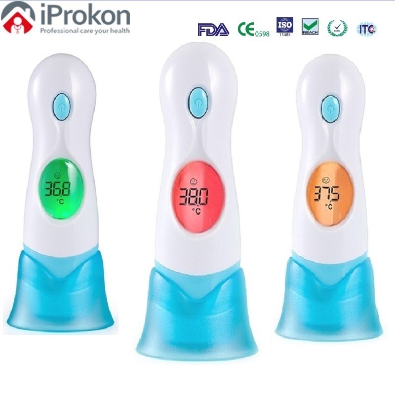 Infrared Ear Thermometer/Forehead Thermometer/Digital Clinical Thermometer for Body