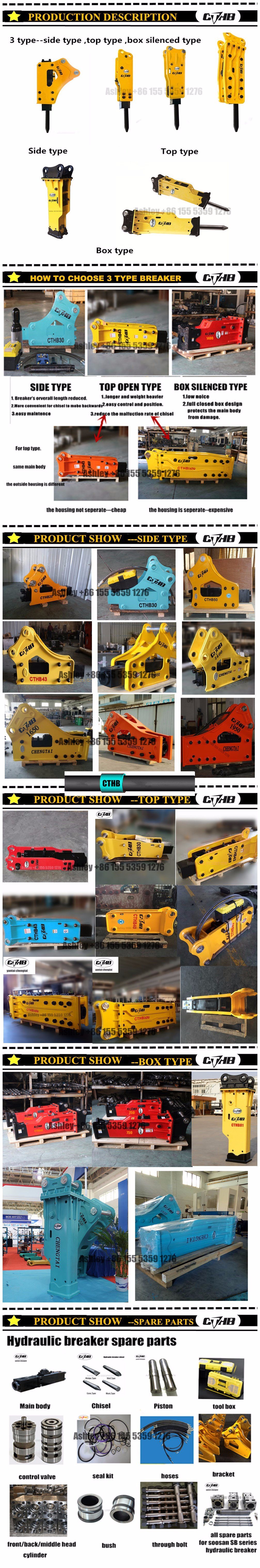 Fine Demolition Hydraulic Hammer Made in Yantai China