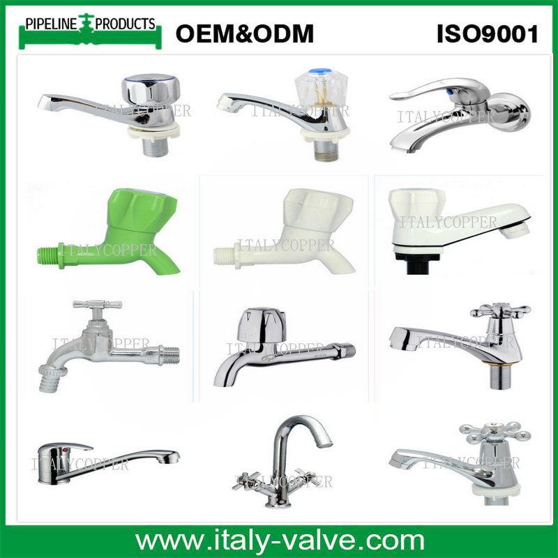 Italy Copper Quality Brass Polishing Basin Tap (AV2059)