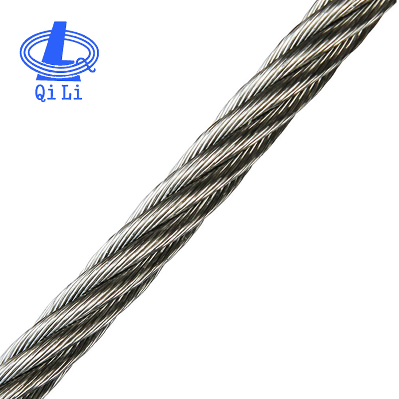 Hot Sale Galvanized Steel Wire Rope 6*37+FC Steel Cable